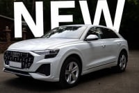 041 Позашляховик Audi Q8 білого кольору взяти без водія oA0X