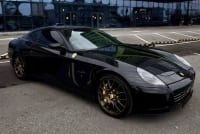 281 Ferrari 612 черная для фотосессии съемки 1NK5