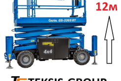 Ножничний подъемник 12 м 4х4 GENIE GS-3369RT (дизель) JRKZ