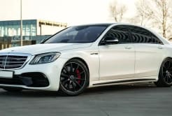 243 Mercedes-Benz S63 AMG W222 білий Restyling на весілля JRmm