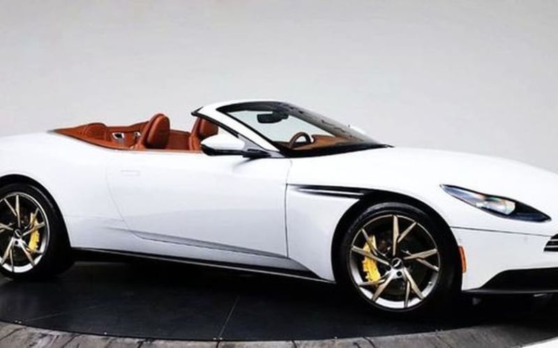 128  Тест драйв Aston Martin DB 11 Volante кабриолет спорткар l0gz