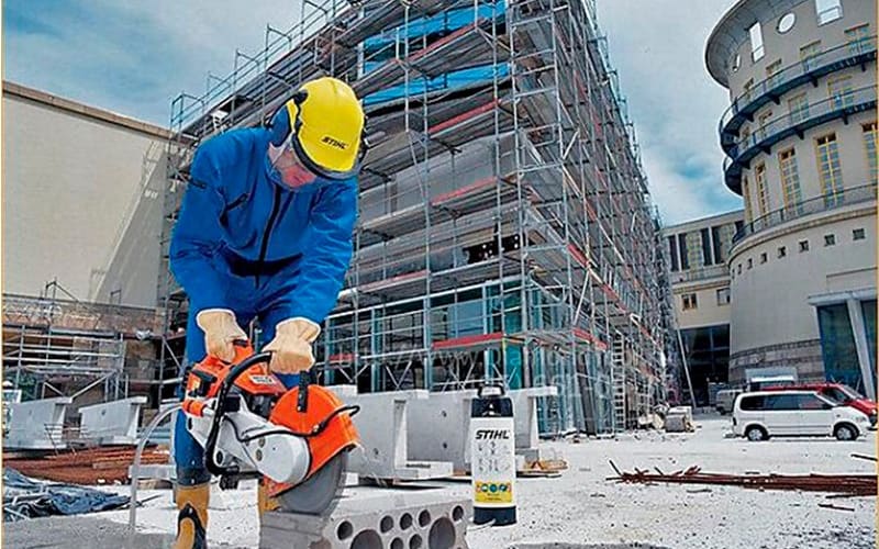 Шоврезчик (бензорез) Stihl TS 800 Диск 400мм, глубина 145мм JgYE