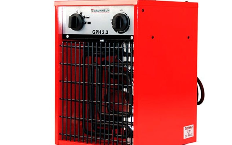 ЭЛЕКТРИЧЕСКИЙ ОБОГРЕВАТЕЛЬ GRUNHELM GPH-3.3кВт, 7кг 2pm8