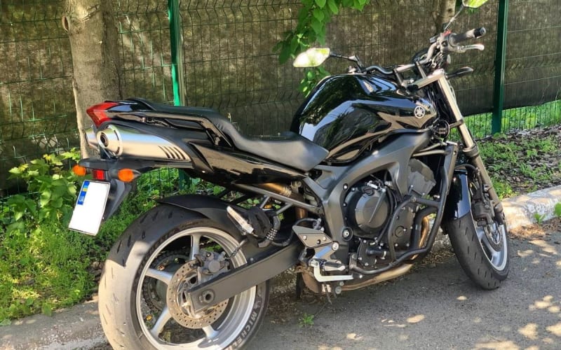 Мотоцикл YAMAHA FZ6N FAZER без водителя 60$/сутки EmrY