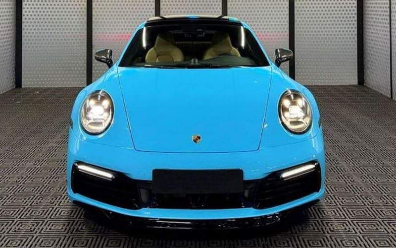 261 Porsche 911 Carrera S без водія в Києві (блакитний) dmy1
