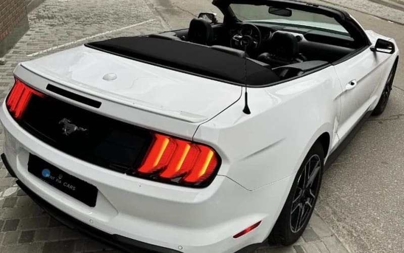 094 Кабріолет Ford Mustang GT білий з водієм в Києві aPxA