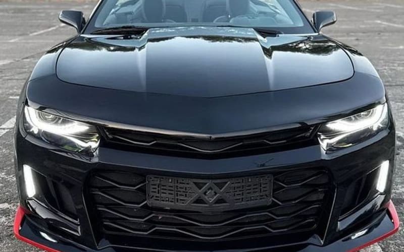 091 Кбріолет Chevrolet Camaro чорний без водія в Києві mLm1