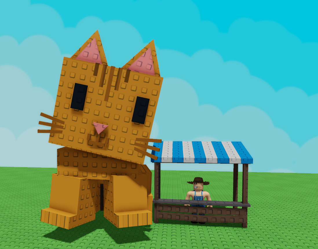 Huge Orange Tabby (62,81 KG AGE 100)  Grow A Garden – Show off to Your Friends Now !!!