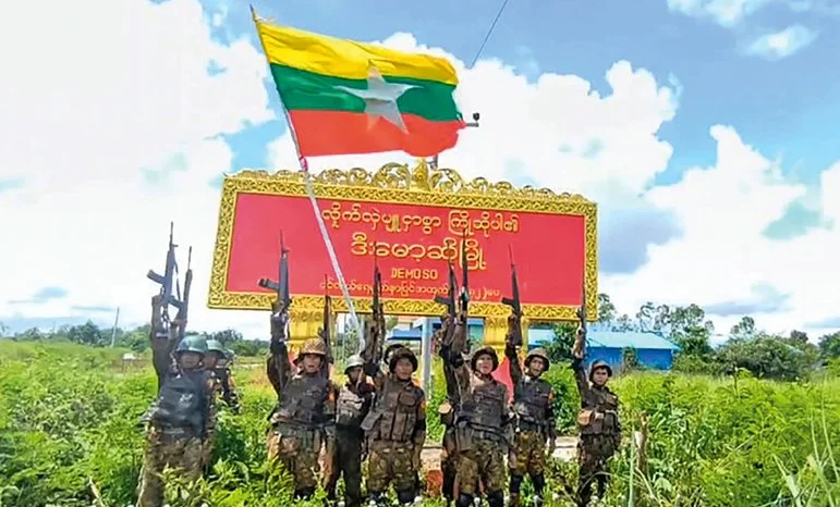 Myanmar Military Regains Strategic Town Amid Ongoing Conflict