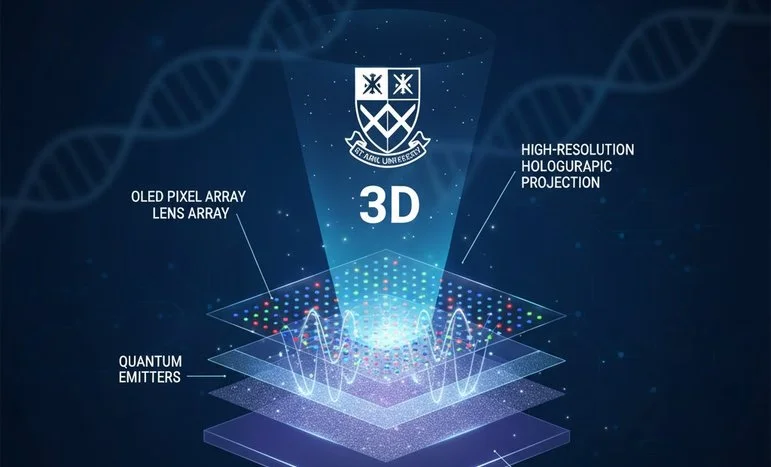 University of St Andrews Creates Breakthrough Pixel for Holographic Displays University of St Andrews Creates Breakthrough Pixel for Holographic Displays