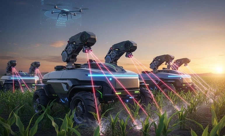 Laser-Powered Weeders Revolutionize Organic Farming with Carbon Robotics Laser-Powered Weeders Revolutionize Organic Farming with Carbon Robotics