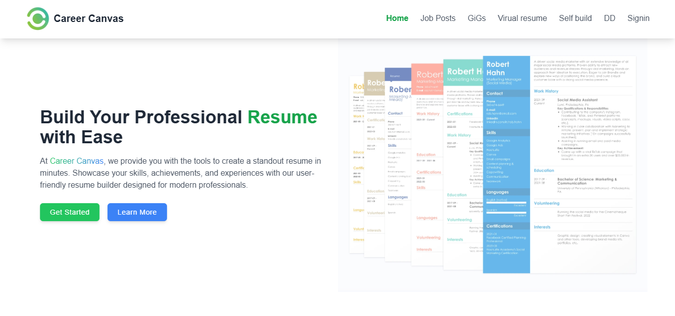 Career Canvas