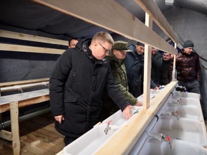 В Челябинской области подготовили полевой лагерь для мобилизованных