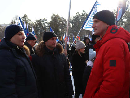 Тракторозаводский район принял участие в митинге-концерте «Слава защитникам Отечества»