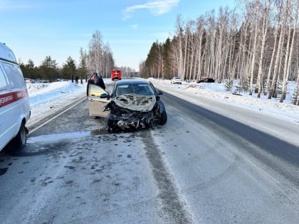 В Красноармейском районе произошло ДТП с погибшим и двумя пострадавшими