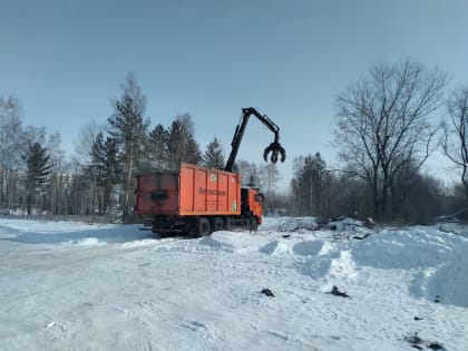 Работы по благоустройству парка Победы продолжаются