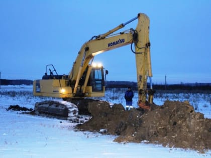 Строительство магистрального газопровода к поселку Климовка завершается