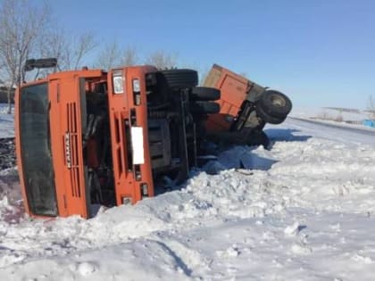 Перевернулся «КамАЗ»