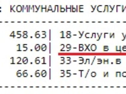 Насчитали "коммуналку" за ОИ в апреле