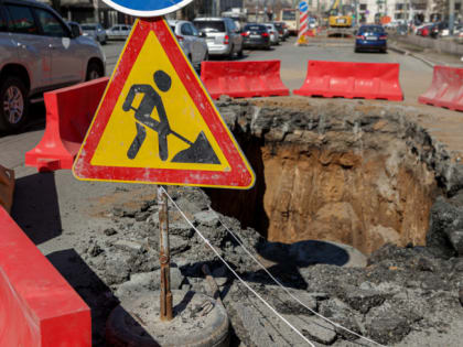 В Челябинске ограничат движение на улице Худякова из-за ремонта водопровода