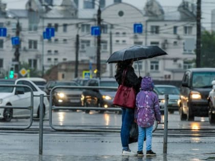 В понедельник на Южном Урале ожидаются дожди и грозы