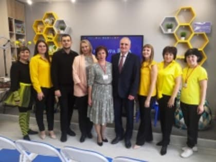 В округе открылась первая детская модельная библиотека