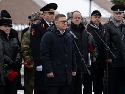 В Челябинской области почтили память погибших при выполнении служебных обязанностей сотрудников ОВД