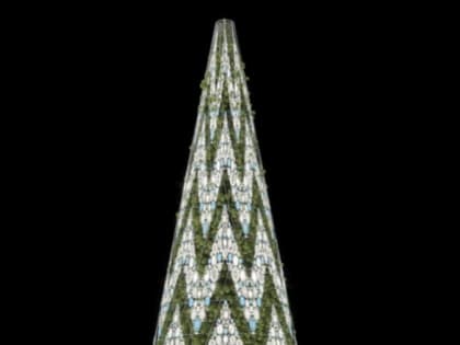 Мэрия Челябинска заплатит 1,6 млн рублей за установку новогодней ёлки на площади Революции