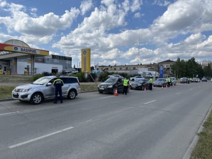 В Магнитогорске во время рейда остановили 9 пьяных водителей