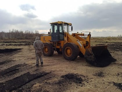 В Харлушевском заказнике пресечена попытка вывоза плодородной почвы