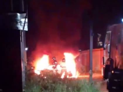 В Копейске снова горела «ГАЗель»