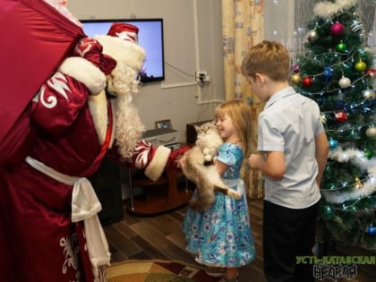 Новогодние пожелания усть-катавских ребят исполняются