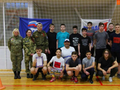 Восьмиклассники Кусы приняли участие в состязаниях «Кусинский богатырь»