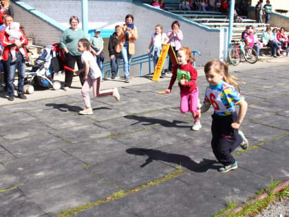 Дошколята кусинского детского сада № 6 бегают быстрее всех