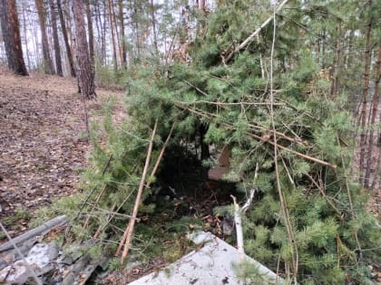 Дети в Озёрске в индейцев играли