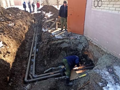 Старая теплотрасса отслужила свое