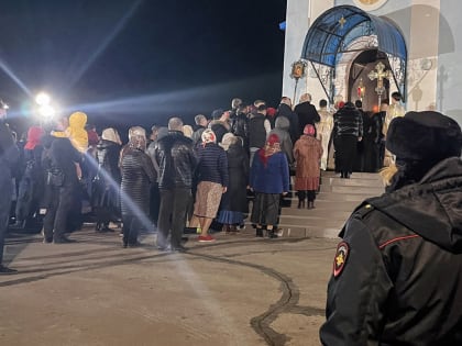 Свыше 25 тыс. человек посетили пасхальные службы в храмах Челябинской области