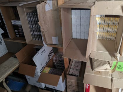 У жителей Копейска изъяли 12 тысяч пачек немаркированных сигарет