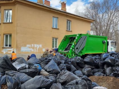 В Челябинской области подрядчики ЦКС вывезли 280 тысяч мешков с мусором