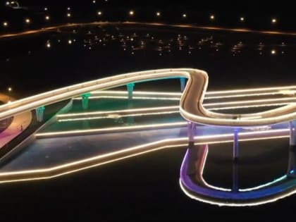 В магнитогорском «Притяжении» показали озеро и парящий мост