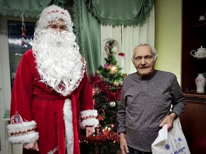 Самая приятная и добрая акция прошла в Озерске: «С Новым годом, ветеран!»
