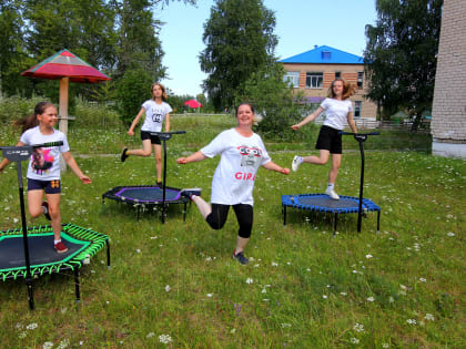 В Петропавловке развивают джмампинг-фитнес