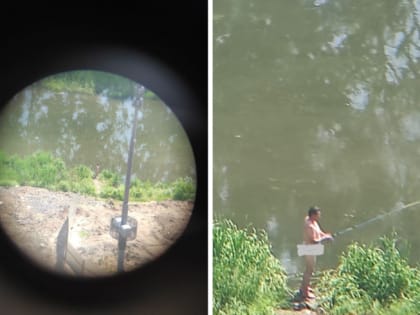 Житель «Академ Riverside» рассмотрел в бинокль голого рыбака и предупредил соседей об опасности