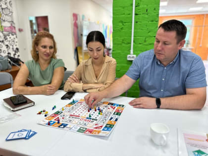В коворкинг-центре Бумеранг Добра представители некоммерческих организаций и активисты Снежинска познакомились с уникальной игрой НКОника