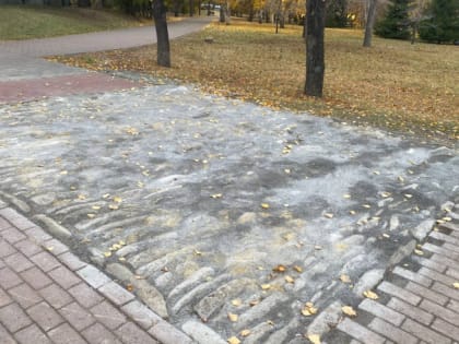 В центре Челябинска восстановили фрагмент старинной мостовой конца XIX века