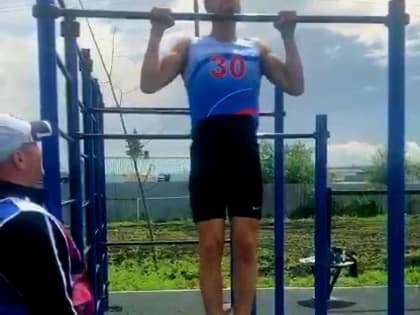 Соревнование троеборье на сельских спортивных играх «Золотой колос».