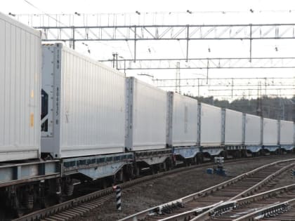Первый контейнерный поезд отправился из Челябинска по коридору «Север – Юг»
