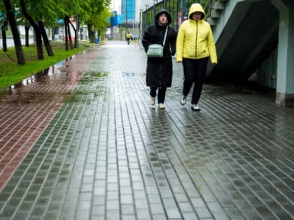 На Южном Урале ожидаются кратковременные дожди и грозы