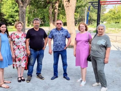 В Советском районе благоустроен еще один двор в рамках проекта «Городская среда»