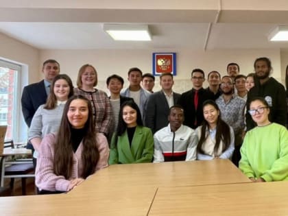 Александр Вагнер провел встречу с иностранными студентами